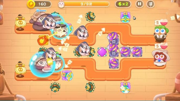 《保卫萝卜4》阿波尼克号第2关满星通关攻略