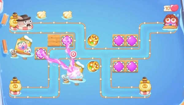 《保卫萝卜4》阿波尼克号第52关满星通关技巧攻略分享