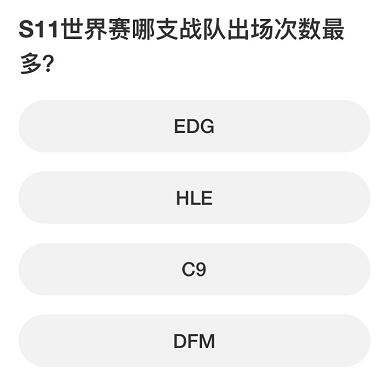 英雄联盟S赛知识问答答案分享一览