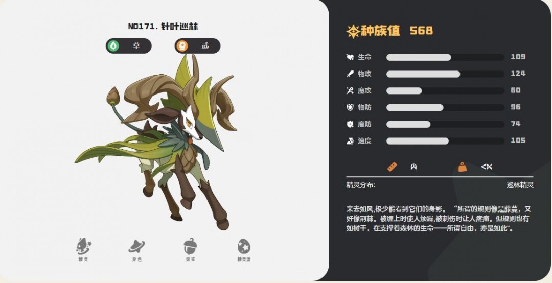 洛克王国世界针叶巡林技能介绍