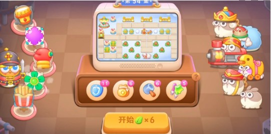 《保卫萝卜4》胡桃夹子第54关通关攻略