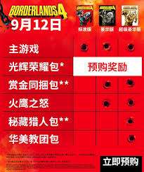 无主之地4预购奖励是什么